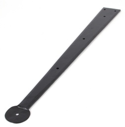[33238] Black 18&quot; Penny End Hinge Front (pair) - 33238