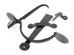 [33253] Black Heavy Bean Thumblatch - 33253
