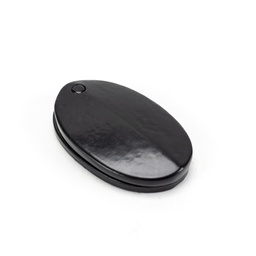 [33254] Black Oval Escutcheon & Cover - 33254
