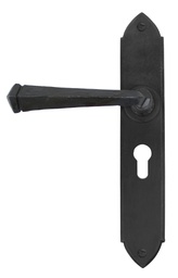 [33269] Beeswax Gothic Lever Euro Lock Set - 33269