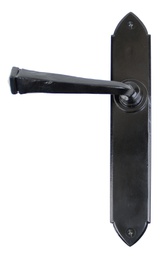 [33275] Black Gothic Lever Latch Set - 33275