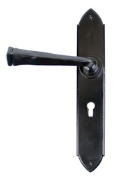 [33276] Black Gothic Lever Lock Set - 33276