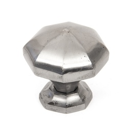 [33367] Natural Smooth Octagonal Cabinet Knob - Large - 33367