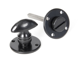 [33382] Black Round Bathroom Thumbturn - 33382