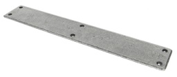 [33390] Pewter 400mm Plain Fingerplate - 33390