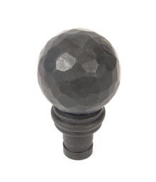 [33398] Beeswax Hammered Ball Curtain Finial (pair) - 33398