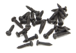 [33401] Beeswax 4 x 1/2&quot; Round Head Screws (25) - 33401