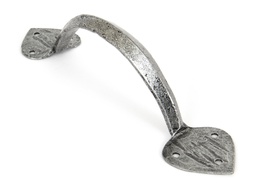 [33642] Pewter 8&quot; Gothic D Handle - 33642