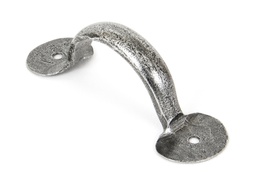 [33645] Pewter 4&quot; Bean D Handle - 33645