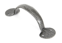 [33646] Pewter 6&quot; Bean D Handle - 33646