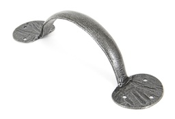 [33647] Pewter 8&quot; Bean D Handle - 33647