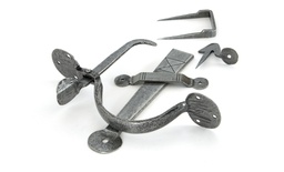 [33649] Pewter Medium Bean Thumblatch - 33649
