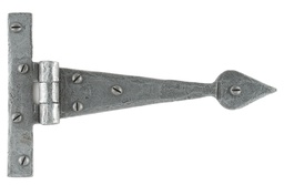 [33651] Pewter 6&quot; Arrow Head T Hinge (pair) - 33651