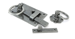 [33666] Pewter Cottage Latch - LH - 33666
