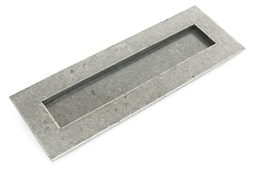 [33680] Pewter Large Letter Plate - 33680