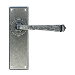 [33701] Pewter Avon Lever Latch Set - 33701