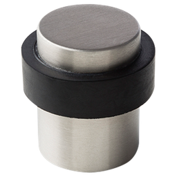[E1001.700] Round Floor Door Stop 30mm Satin Stainless Steel