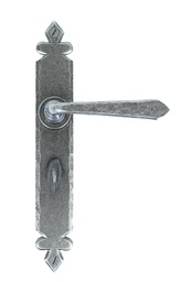 [33732] Pewter Cromwell Lever Bathroom Set - 33732
