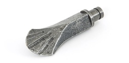 [33735] Pewter Shell Curtain Finial (pair) - 33735