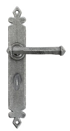 [33802] Pewter Tudor Lever Bathroom Set - 33802