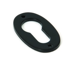 [33830] Black Oval Euro Escutcheon - 33830