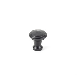 [33840] Black Hammered Cabinet Knob - Small - 33840