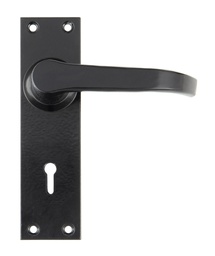[33877] Black Deluxe Lever Lock Set - 33877