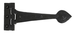 [33885] Black Textured 10Â½" Cast T Hinge (pair) - 33885