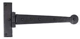 [33988] Black 9&quot; Penny End T Hinge (pair) - 33988
