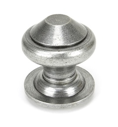 [45155] Pewter Regency Centre Door Knob - 45155