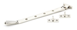 [45366] Polished Nickel 10" Hinton Stay - 45366