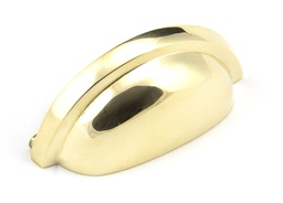[45410] Polished Brass Regency Concealed Drawer Pull - 45410