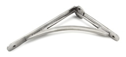 [45421] Natural Smooth 10'' x 7'' Curved Shelf Bracket - 45421