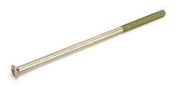 [45422] Polished Brass M5 x 120mm Male Bolt (1) - 45422