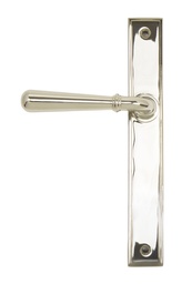 [45430] Polished Nickel Newbury Slimline Lever Latch Set - 45430