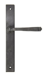 [45447] External Beeswax Avon Slimline Lever Latch Set - 45447