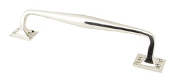 [45458] Polished Nickel 300mm Art Deco Pull Handle - 45458
