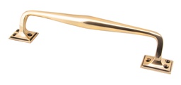 [45460] Polished Bronze 300mm Art Deco Pull Handle - 45460