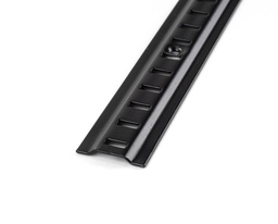 [46284] Black Raised Bookcase Strip 1.83m - 46284