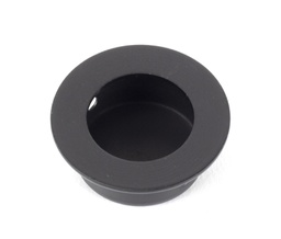 [46289] Black 30mm Ø Small Flush Pull - 46289