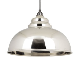 [49505] Smooth Nickel Harborne Pendant - 49505