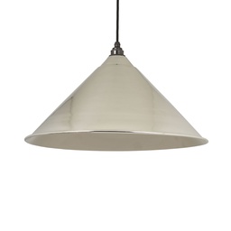 [49506] Smooth Nickel Hockley Pendant - 49506