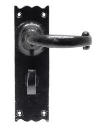 [73108] Black Cottage Lever Bathroom Set - 73108