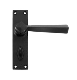 [73111] Black Straight Lever Bathroom Set - 73111