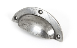 [83682] Natural Smooth 4" Plain Drawer Pull - 83682