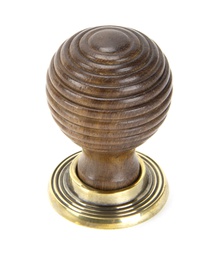 [83876] Rosewood and AB Beehive Cabinet Knob 38mm - 83876