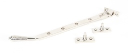 [83902] Polished Nickel 10&quot; Reeded Stay - 83902