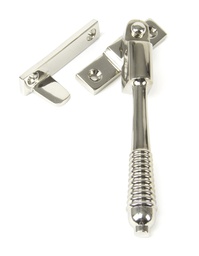 [83912] Polished Nickel Night-Vent Locking Reeded Fastener - 83912