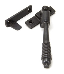 [83971] Aged Bronze Night-Vent Locking Reeded Fastener - 83971