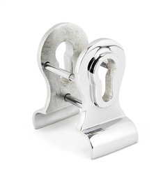 [90066] Polished Chrome 50mm Euro Door Pull (Back to Back fixings) - 90066